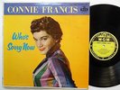 CONNIE FRANCIS Who's sorry now LP Mgm 1958 pop Mono Mg790