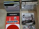 2 vinlye boxes with keys and 49 albums.mainly rock indie