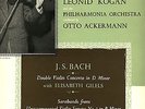 Bach: Violin Concertos   Leonid Kogan   Elisabeth Gilels   Columbia 33 CX 1373