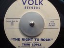 Rockabilly Garage 45 - Trini Lopez - The Right To Rock on VOLK mp3
