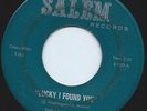 Northern Soul 45 V Wagers 'Lucky I Found You'/'Until' Salem Hear