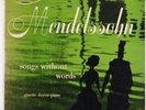 MENDELSSOHN: Songs without Words GINETTE DOYEN Piano WESTMINSTER ORIG LP