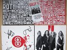 SILLY . ALLES ROT LP 4 x signiert . ANNA LOOS . Hassbecker. Barton. Reznicek .