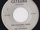 ORIGINAL ROCKABILLY 45 - THE CATALINAS - THE CATALINA PUSH - CATALINA