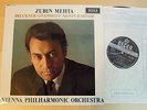DECCA SXL 6202 WBgr ED1 ZUBIN MEHTA conducting BRUCKNER symphony 9  NM+