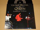 QUEEN & GEORGE MICHAEL - RARE 45 ** SOMEBODY TO LOVE ** With Diff.Sleeve