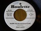 Jimmy Lloyd PROMO Where The Rio De Rosa Flows ROULETTE Rockabilly