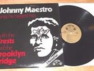 JOHNNY MAESTRO BIGGEST HITS SIGNED COVER 2 LPs W/ CRESTS & BROOKLYN BRIDGE