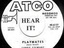 Sandy Stewart TEEN ROCKER 45 (Atco 6137 PROMO) Heavenly Father/Playmates   RARE
