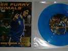 SUPER FURRY ANIMALS THE MAN DON'T GIVE A FUCK ltd ed. 7” blue vinyl Robin Friday