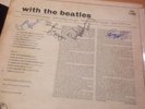 The Beatles 'with the Beatles' LP PMC 1206 all 4 Signed Autographs MONO 33RMP