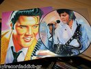 ELVIS PRESLEY 'THE KING LIVE IN USA' PIC LP PICTURE DISC VINYL RECORD RARE NM