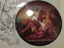 SEXTRASH -sexual carnage PIC DISC LP +HUGE POSTER sarcofago