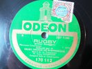 78rpm Honegger Rugby CONDUCTED BY HONEGGER - ORIG. FRENCH ODEON
