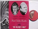 BLP 1026 Menuhin, Kentner play Bach violin sonatas