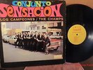 USED LP CONJUNTO SESSACION LOS CAMPEONES /THE CHAMPS V-G COND.