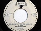 MOROCCOS 45 Somewhere over the rainbow / Red hots..UNITED (PROMO)  Doowop w4415