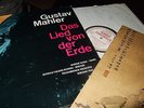 KLETZKI : MAHLER DAS LIED VON DER ERDE ORIGINAL 2LP BOX ELECTROLA STE 91049/50