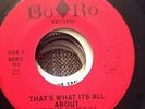Guitar Slim Thats what its all about/Mini Boogaloo Bo Ro Northern Soul RnB