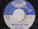 GLENN WELLS & BLENDS: Written In The Stars / You're Mine Tonight 45