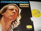 STOCKHAUSEN : INORI/FORMEL AVANTGARDE 2LP 1979 DGG 2707111 GERMANY +BOOKLET