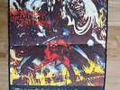 Iron Maiden - Rare Patch BIG SIZE - Original 1980s - Number Of The Beast Glitter