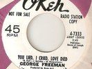 GEORGE FREEMAN You Lied I Cried Love Died OKEH PROMO  NORTHERN SOUL 45