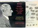 SAX 2394 Columbia UK Blue/Silver   Ravel Piano Concerto SAMSON FRANCOIS Cluytens