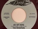 Dore PROMO - Whispers - As I Sit Here / The Superbs - Storybook of Love 45 HEAR