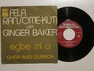 FELA RANSOME KUTI and AFRICA 70' - Egbe Mi O - GINGER BAKER / FRENCH PS 7
