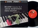 RUBINSTEIN REINER Brahms Concerto 1 CLASSIC RECORDS RCA LP LSC 1831 nice