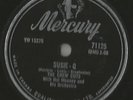 78 Rpm Record Crew Cuts Susie - Q / Such A Shame