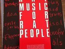 Rat Music For Rat People - Compilation OG GO Records LP 1982 Punk Mint