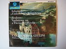 SAX 2424 SCHUBERT Unfinished Symphony BRAHMS Carlo Maria Giulini EX/EX JVC471 BS