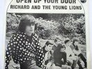 RICHARD AND THE YOUNG LIONS open up your door 45 w/ SIGNED PICTURE SLEEVE garage