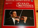 PROMO WHITE LABEL: GRUMIAUX Mozart The 5 Violin Concertos 3-LP-Box Philips
