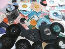 COLLECTION 46 SINGLE RECORDS, MOST SIXTIES. EX. V/GOOD. BEATLES, TREMELOES ETC.