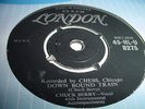 Chuck Berry - Down bound train / No money down 1956 UK London 45 (Gap filler)
