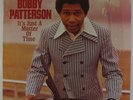 Bobby Patterson - It's Just A Matter Of Time LP - Paula VG++ Shrink