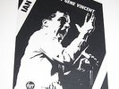 Vintage Ian Dury & The Blockheads Sweet Gene Vincent Stiff Records Poster 1977