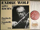 BACH Partita Sonata 2+3 Violin Solo ENDRE WOLF Danica DLP 8045
