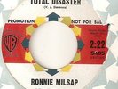 RONNIE MILSAP Total Disaster WARNER BROS PROMO RNB  NORTHERN SOUL 45