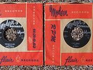 TWO RARE 45 RPM RECORDS; MODERN RECORDS 