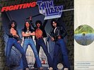 THIN LIZZY fighting 6360 121 spaceship labels uk vertigo 1975 LP PS EX-/EX