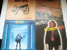 ULTRASONIC CLEAN - 4 AC/DC LPs- TNT Aus / POWERAGE / For Those About WHO MADE WH