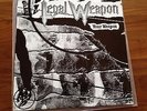 Legal Weapon - Your Weapon LP 1983 OG Arsenal Records Punk Mint