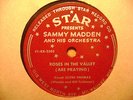 STAR 78 RECORD/ SAMMY MADDEN / THE SUNSHINE POLKA/ ROSES IN THE VALLEY/ NR MINT