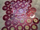 RCA Victor Red Seal 45rpm Records, Clear Red Vinyl, Large LOT