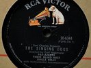 The Singing Dogs Pat-A-Cake Three Blind Mice Jingle Bells 78 Christmas Kids Fun