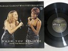MARIAH CAREY & WHITNEY HOUSTON WHEN YOU BELIEVE COLUMBIA 6665206 EU 12